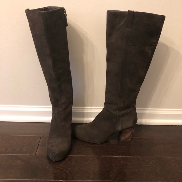 Tesori Brown Suede Boots - Picture 4 of 8